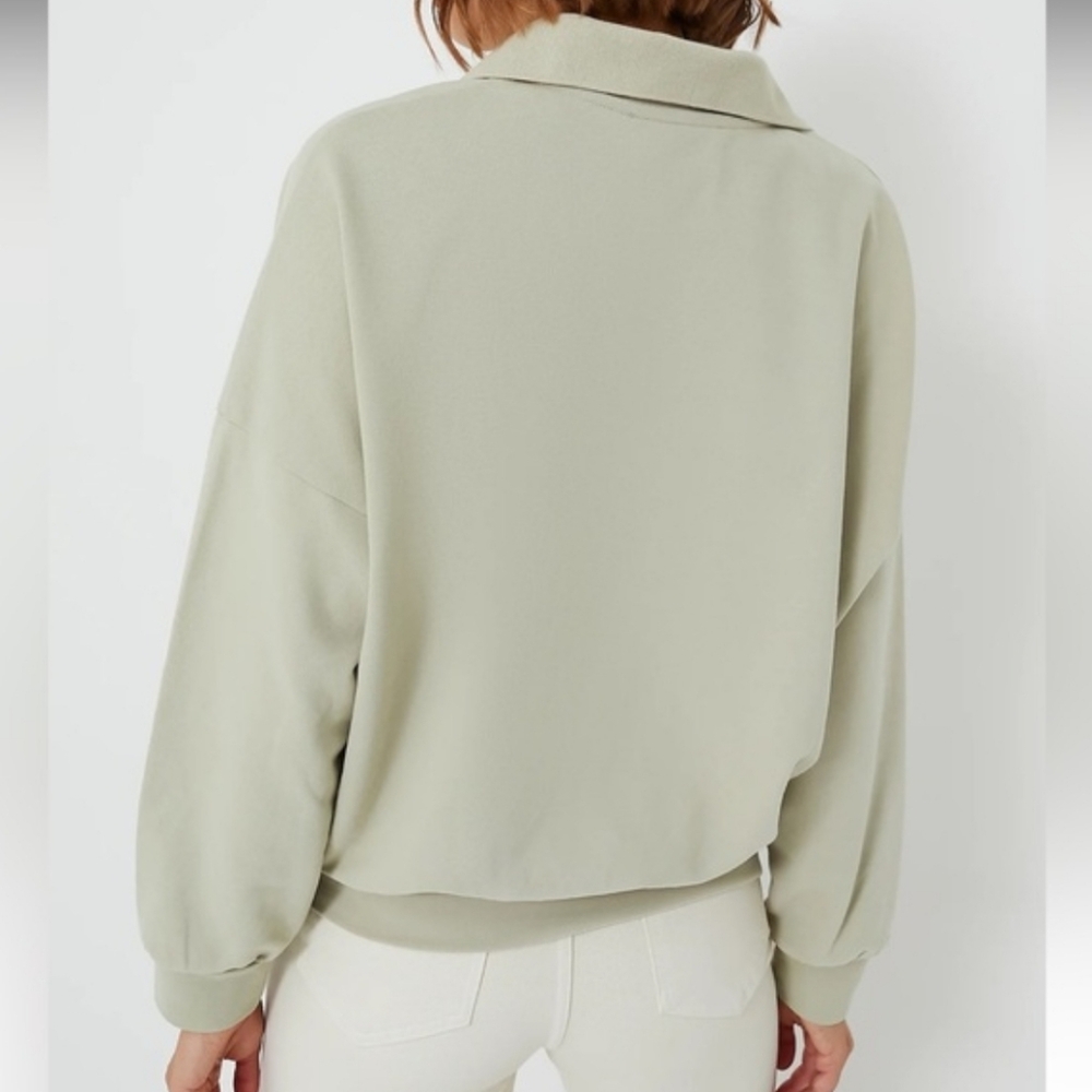 Tuckernuck Pomander Place Polo Sweatshirt XL - Picture 2 of 6